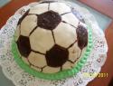 Foci labda torta 