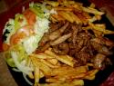 Gyros salátával