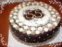 Tejszínes csokoládétorta