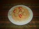 Húsgolyók Spagettivel