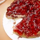 Meggyes tejföltorta