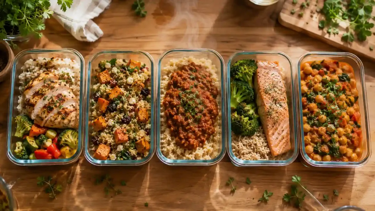 Meal prep kezdőknek: 5 napos ebédterv