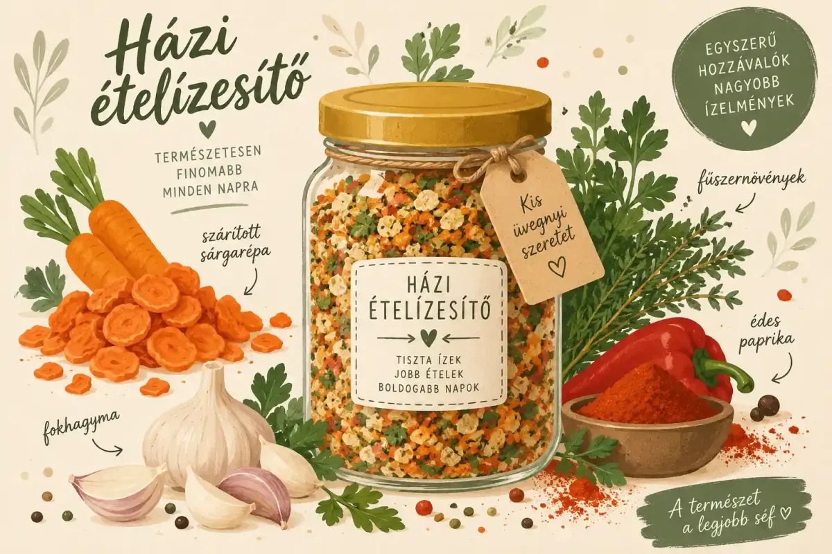 házi ételízesítő