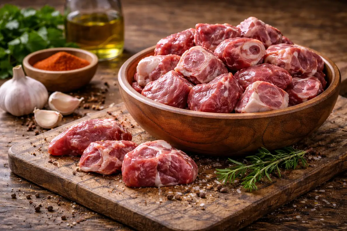 Csontos birka apróhús