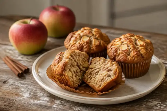 Almás muffin