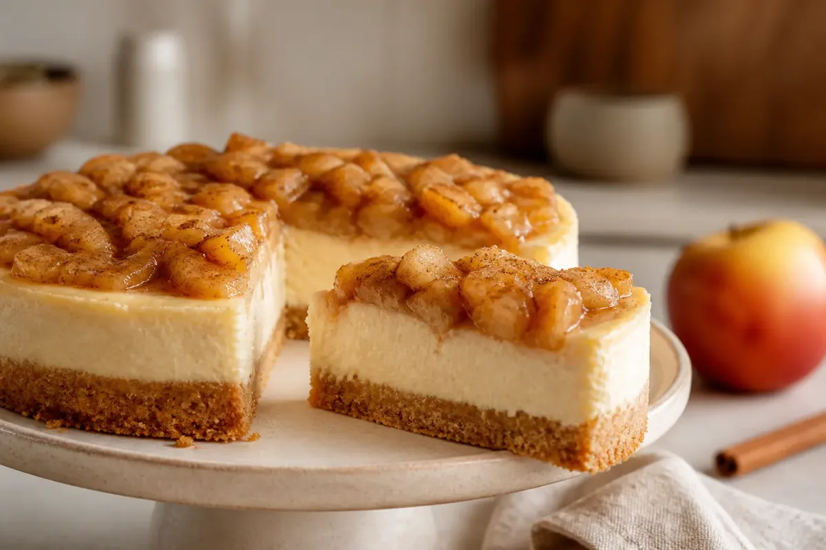Almás sajttorta recept, amiért érdemes egy egész délutánt a konyhában tölteni