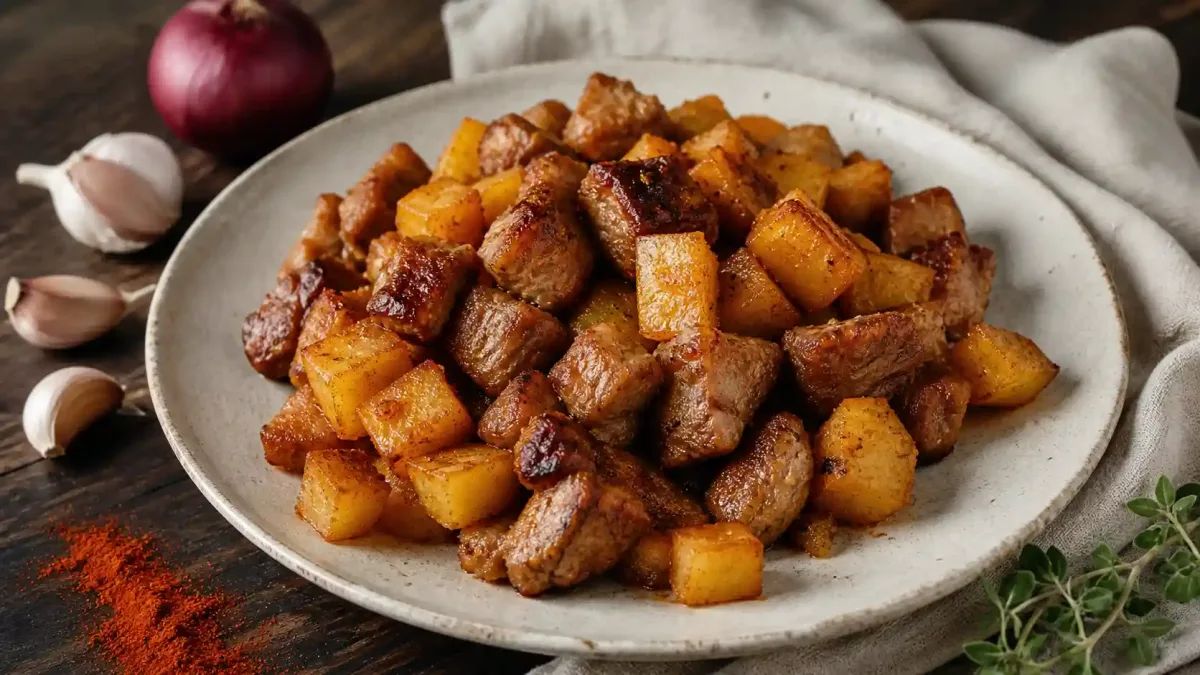 Brassói aprópecsenye recept – szaftos hús, ropogós burgonya