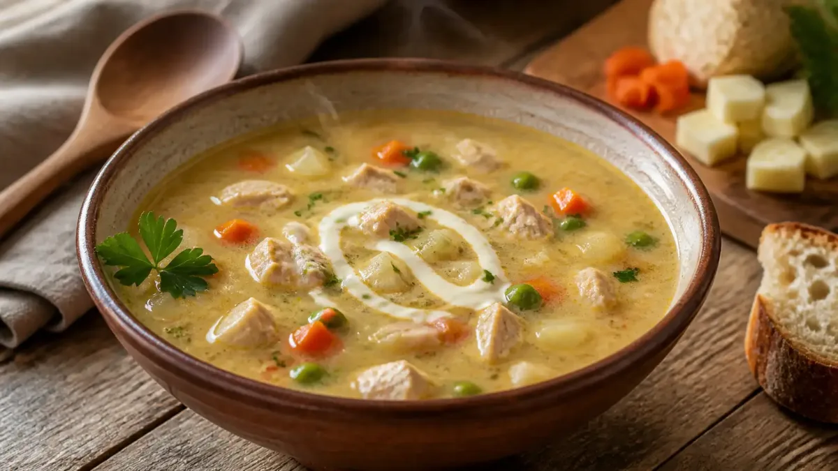 Csirkeragu leves recept