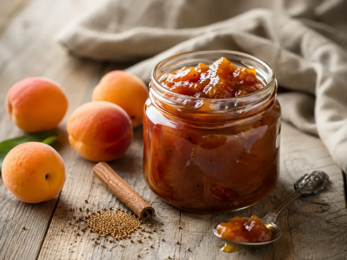 Fűszeres sárgabarack-chutney recept