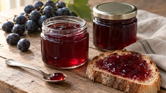 Házi szőlőzselé recept