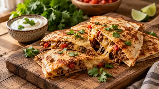 Húsos quesadilla