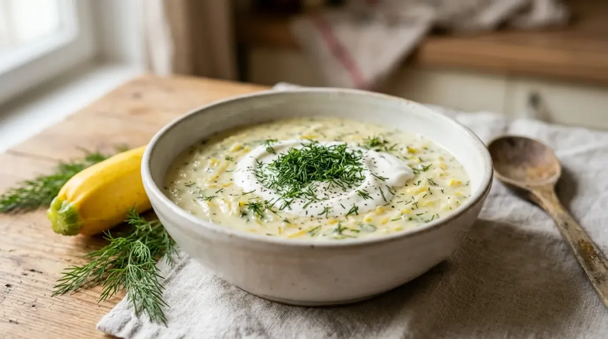 Kapros tökfőzelék recept – klasszikus, tejfölös változat