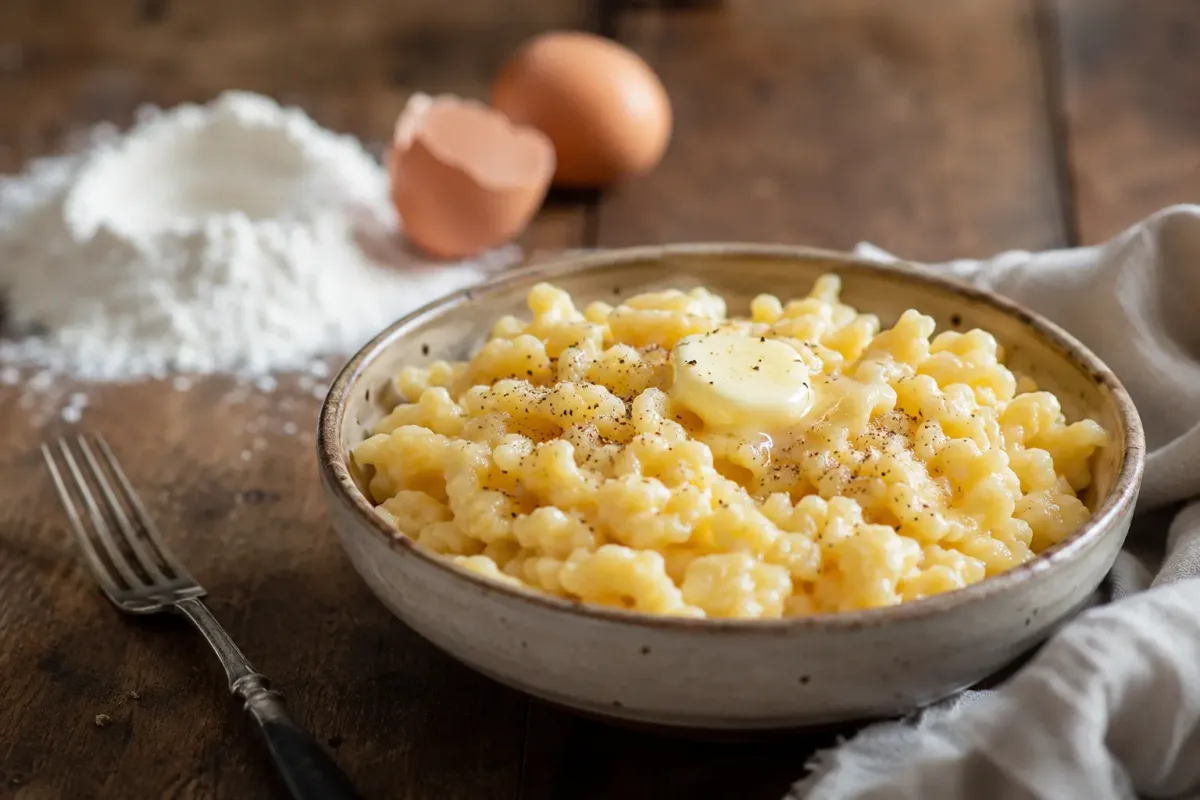 Puha házi nokedli recept