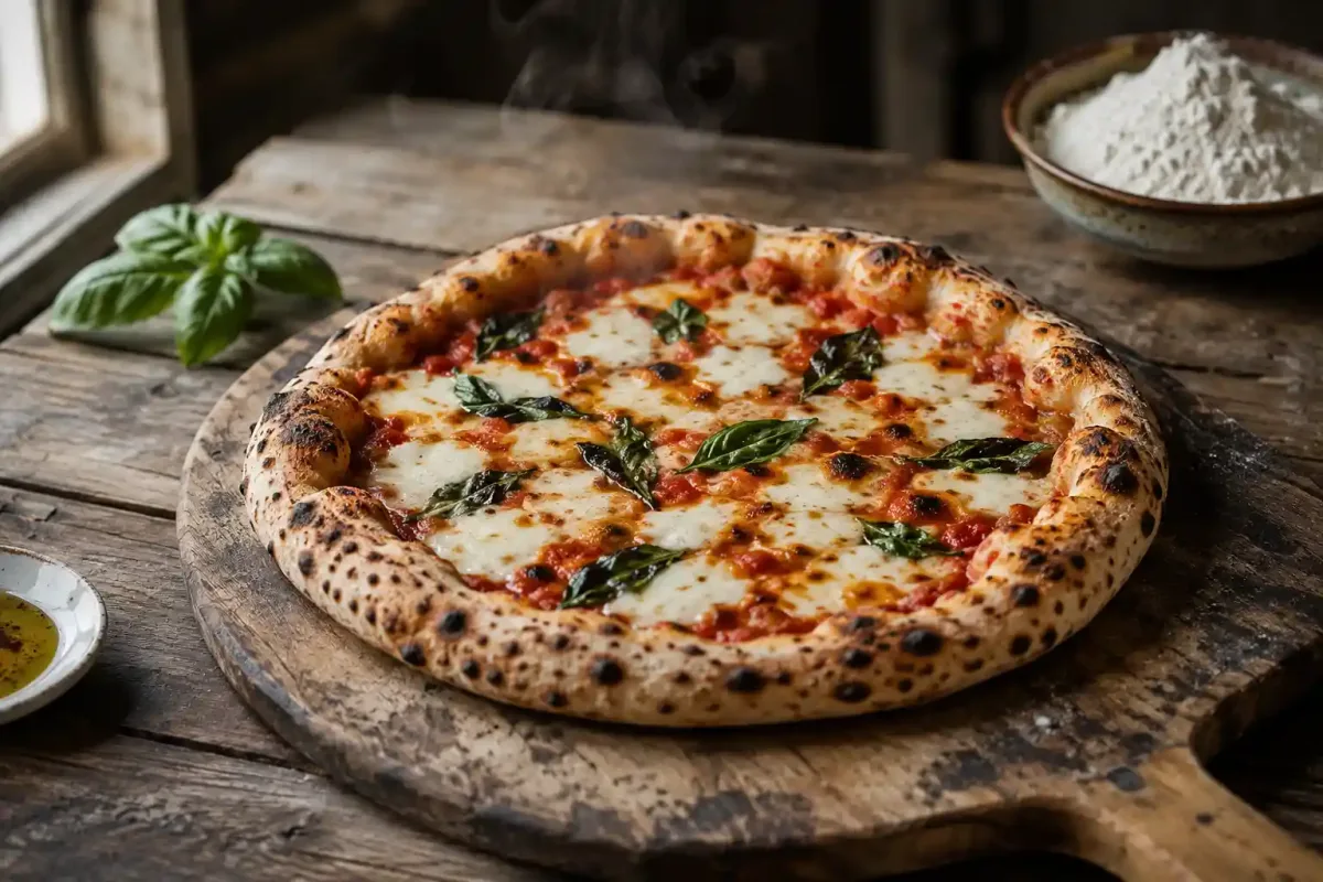 Ropogós szélű házi pizzatészta recept