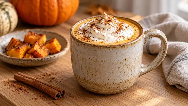 Sütőtökös latte kávé nélkül