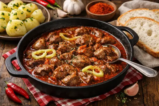 Szaftos resztelt máj csirkemájból