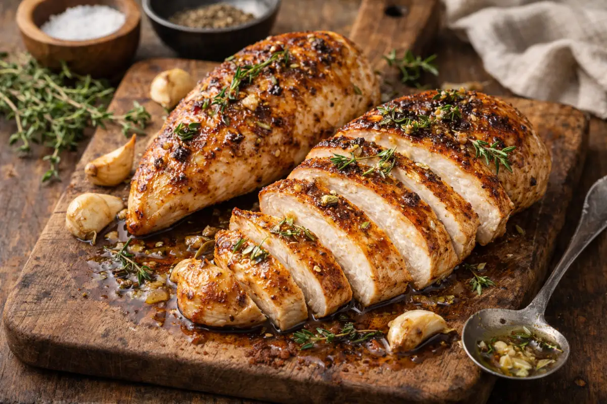 Szaftos sült csirkemell titka: az omlós és ízletes sült hús receptje