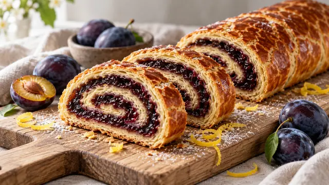 Szilvalekváros bejgli