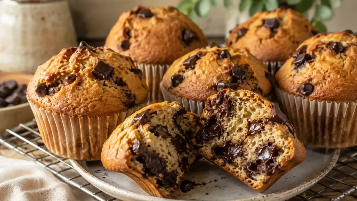 Tej- és tojásmentes vegán muffin