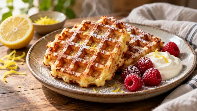 Túrós gofri recept: pillekönnyű és szaftos